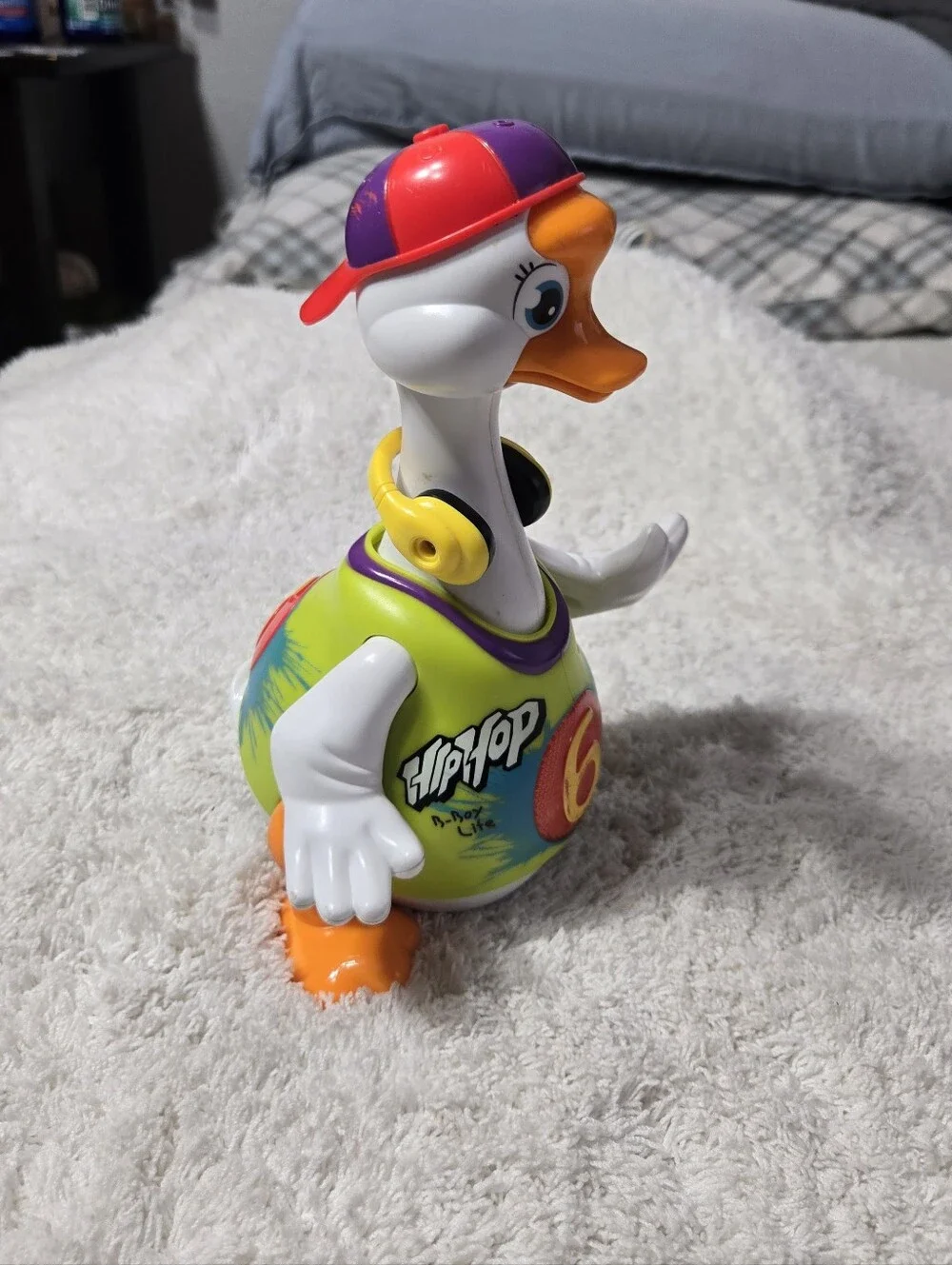 PlayWorld Dancing Hip Hop Goose Development Musical Toy - Green